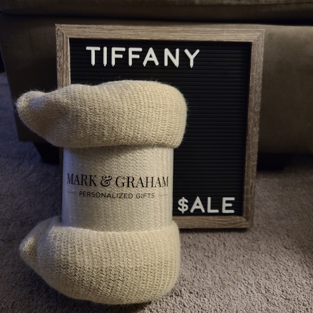 Mark & Graham Colorblock Throw Blanket